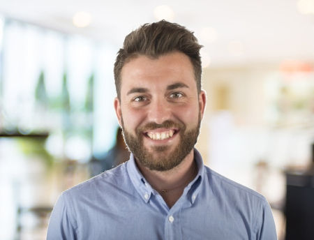 Smiling young man